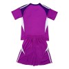 Virallinen Fanipaita + Shortsit Maalivahdin Aberdeen 2025-26 Violetti - Lasten